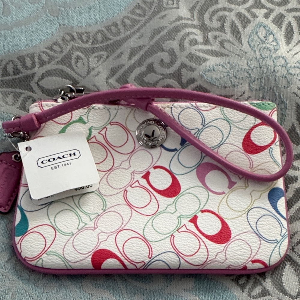 Coach Multicolor Wristlet